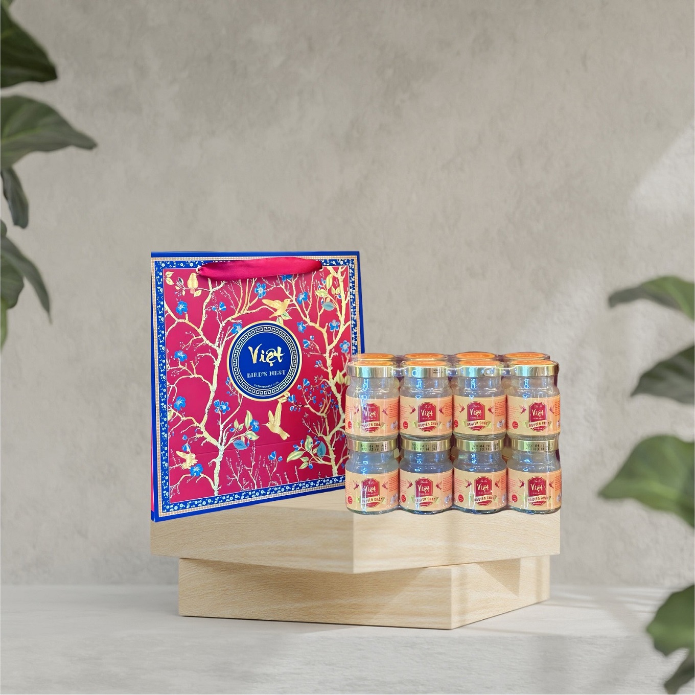 Lốc 16 hũ Yến Yến Nguyên Chất Việt Bird's Nest 