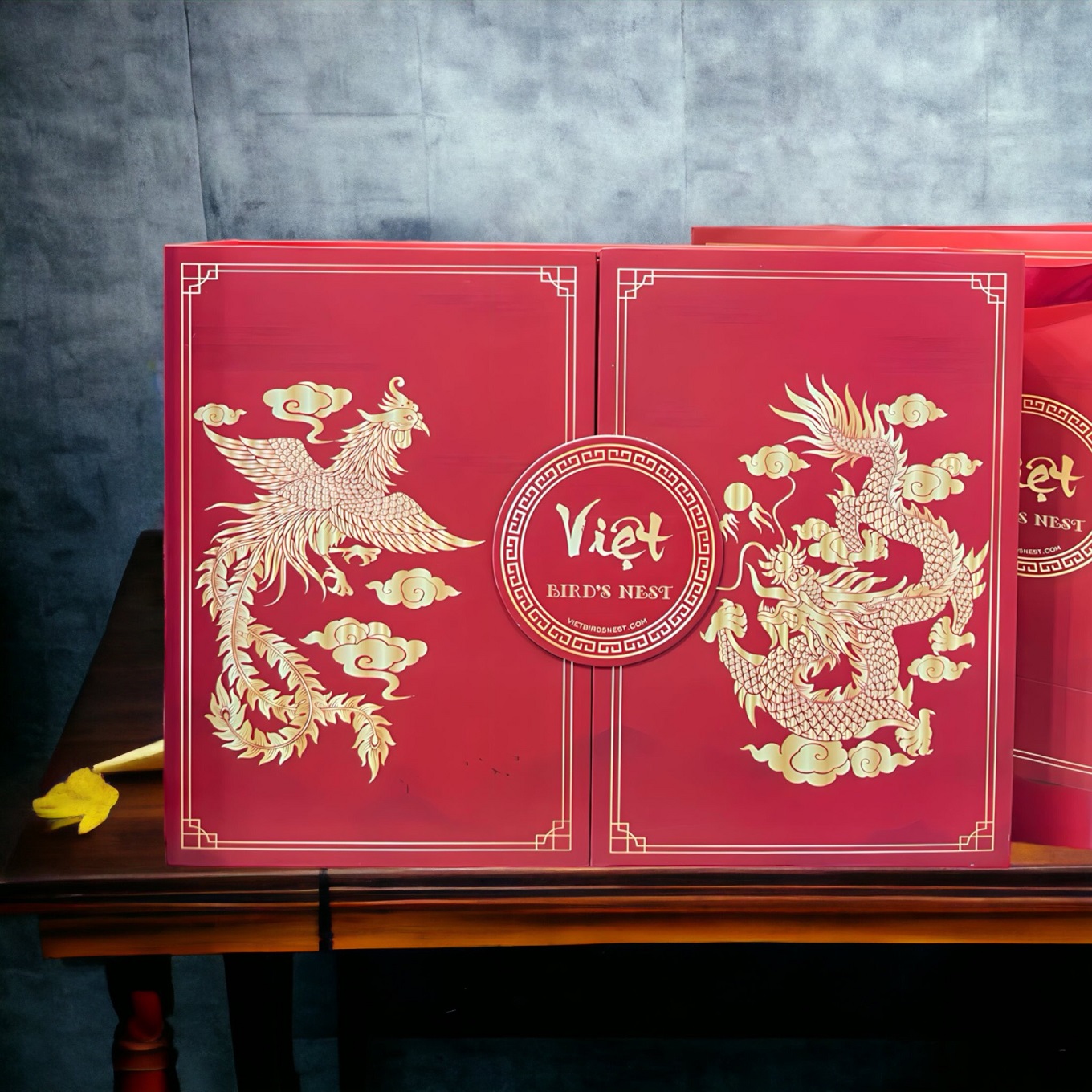 Hộp Quà Tết An Khang - Yến Đường Kiêng VBN (Mini Sz) 